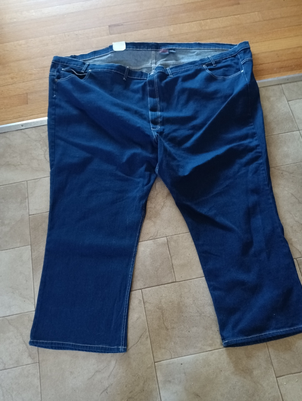 Vintage Long Haul Mens Jeans Blue Dark Wash USA NEW 68X30